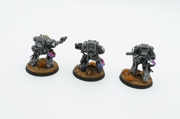 Warhammer 40k Space Marines Primaris Eradicators – set of 3 plastic miniatures