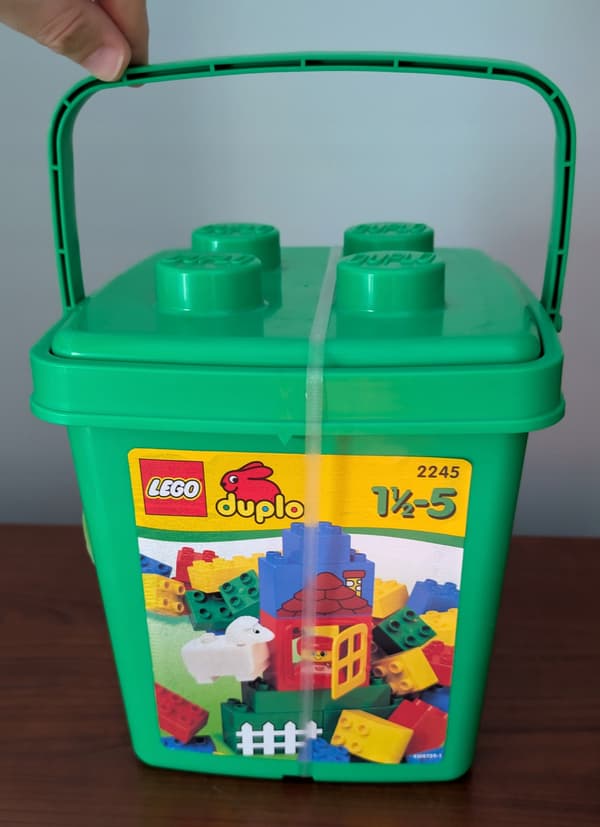 Lego 2245 Duplo Box of Bricks – New