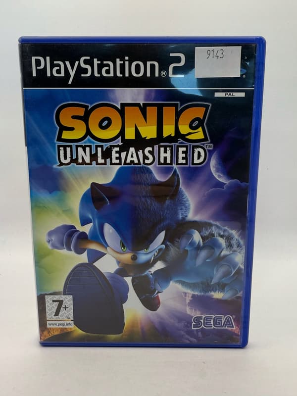 Sonic Unleashed 3XA PS2 Sony PlayStation 2 (PS2)