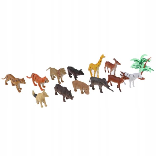 13x Mini Wildlife Animal Models Playset: Deer – Learn