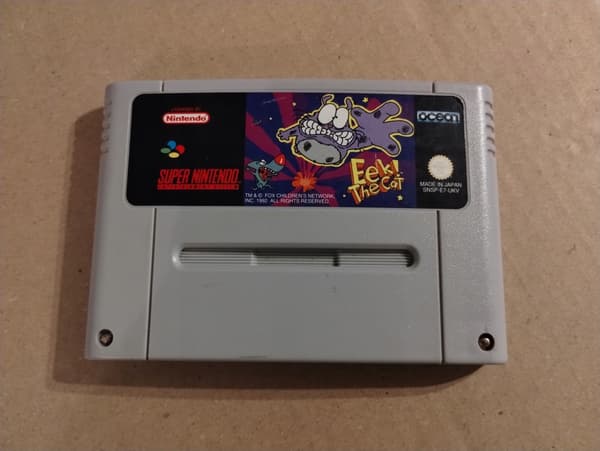 Eek The Cat NINTENDO SNES