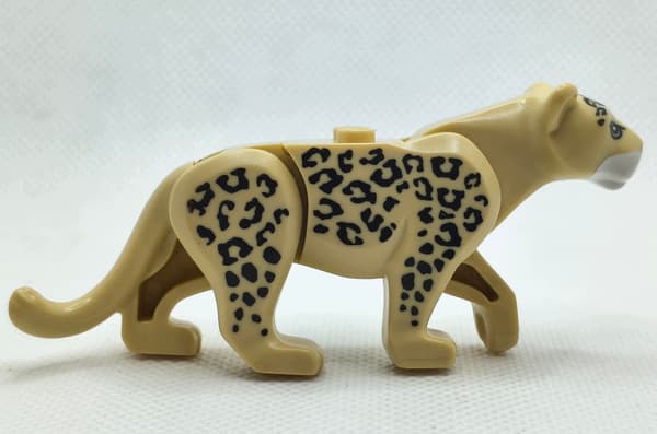 Lego bb0787c01pb02 leopard, big cat