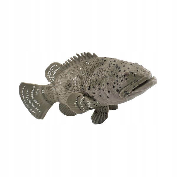 Grouper toy figures Educational figurines Desk decoration for