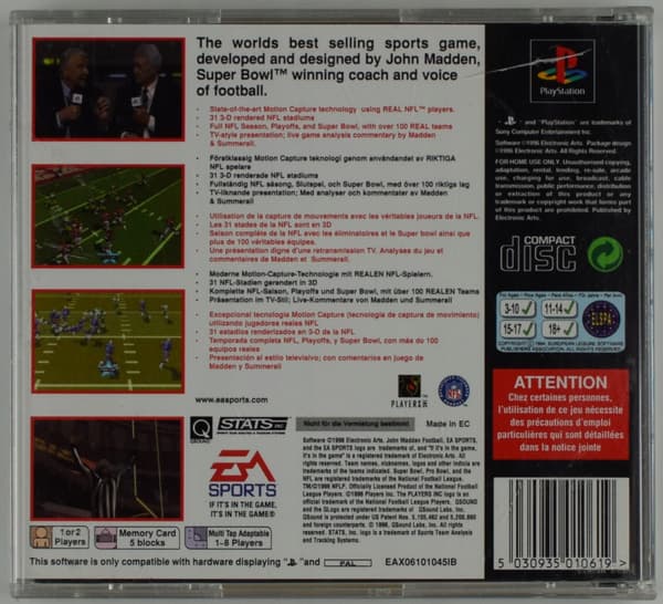 PSX Madden 97