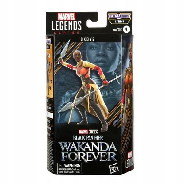 MARVEL Black Panther Wakanda 15 cm figurine: OKOYE