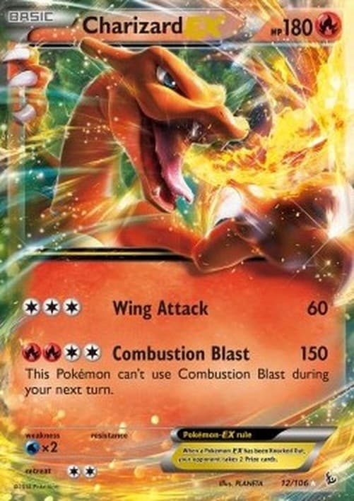 Pokemon Charizard EX