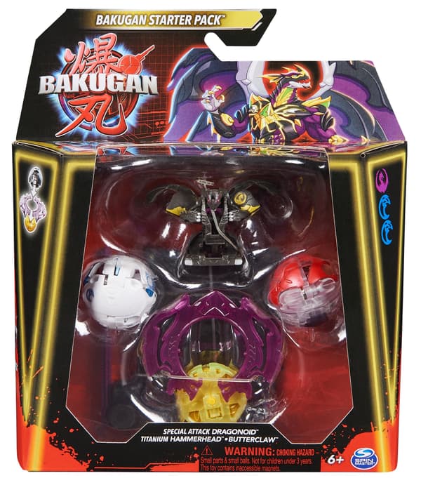 BAKUGAN SPECIAL STARTER SET: DRAGONOID SOLID ATTACK