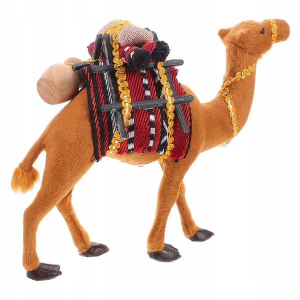 REALISTIC CHOCOLATE CAMEL FIGURINE – REALISTIC ANIMAL DECORATION