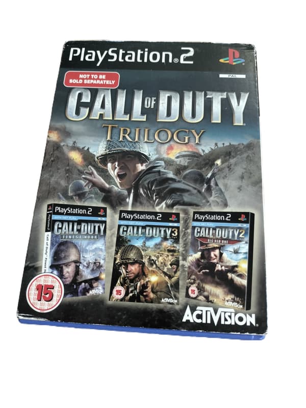 CALL OF DUTY TRILOGY PS2 PAL ENG