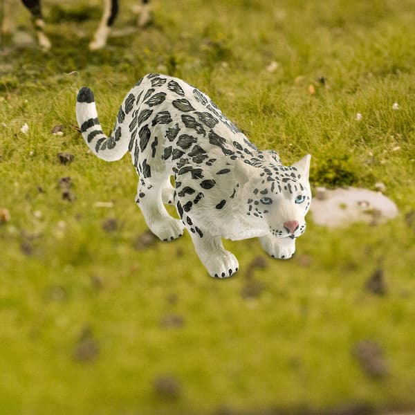 Simulation Animals Figure Simulation Wild Animal Statue Animal Snow Leopard