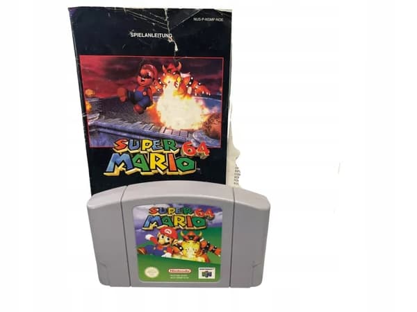NINTENDO 64 GAME: SUPER MARIO 64 ORIGINAL PUD