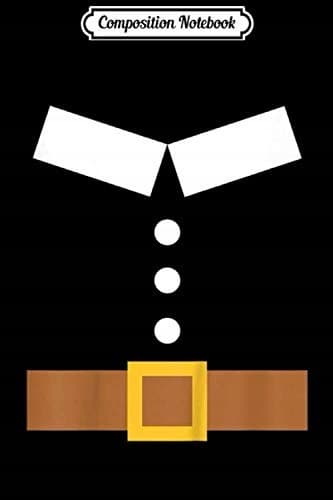 Composition Notebook: A Funny, Cute Gift for Children – Toddler Boy Pilgrim Costume