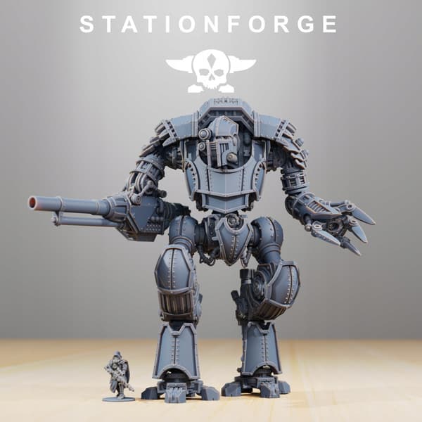 Scavenger Defender Mk1 – Station Forge – 3D-utskrift