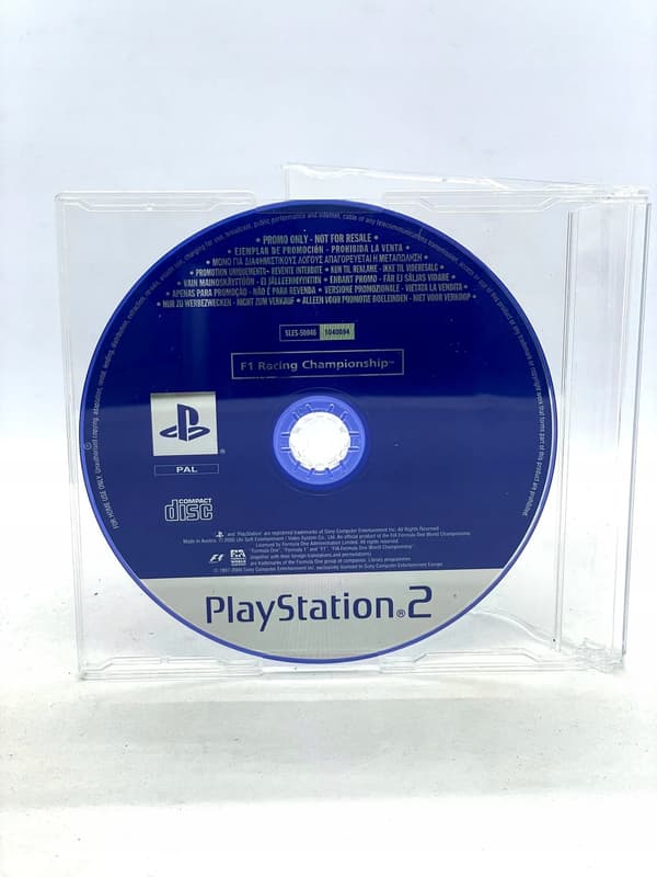 F1 Racing Championship PROMO PS2 (FR) (game only)