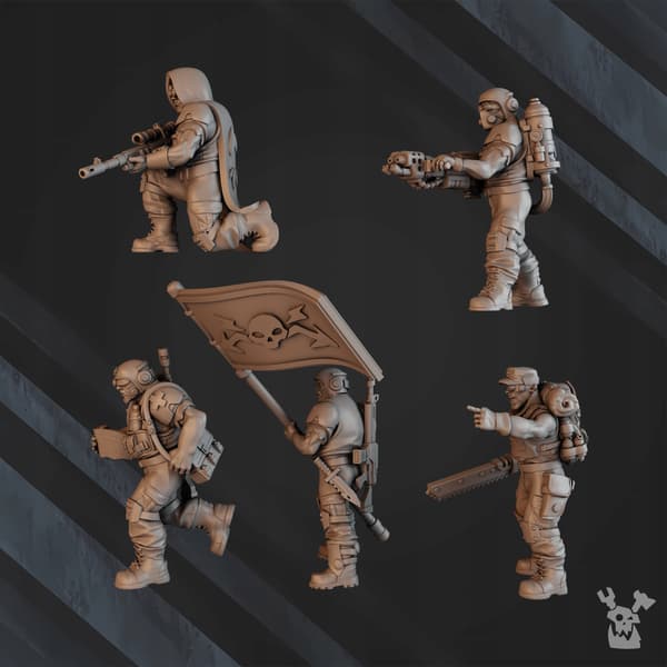 Green Hell Division Lead Detachment x5 DakkaDakkaS