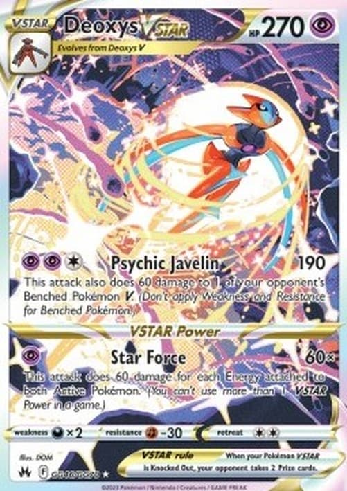 Pokemon Deoxys VSTAR