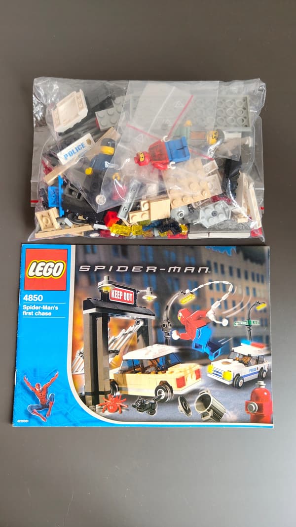 LEGO 4850 Spider-Man’s First Chase + Original instructions