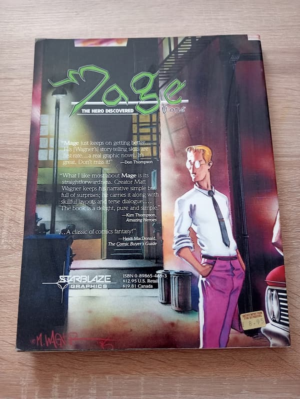 MAGE V-ONE: THE HERO – MATT WAGNER DISCOVERED