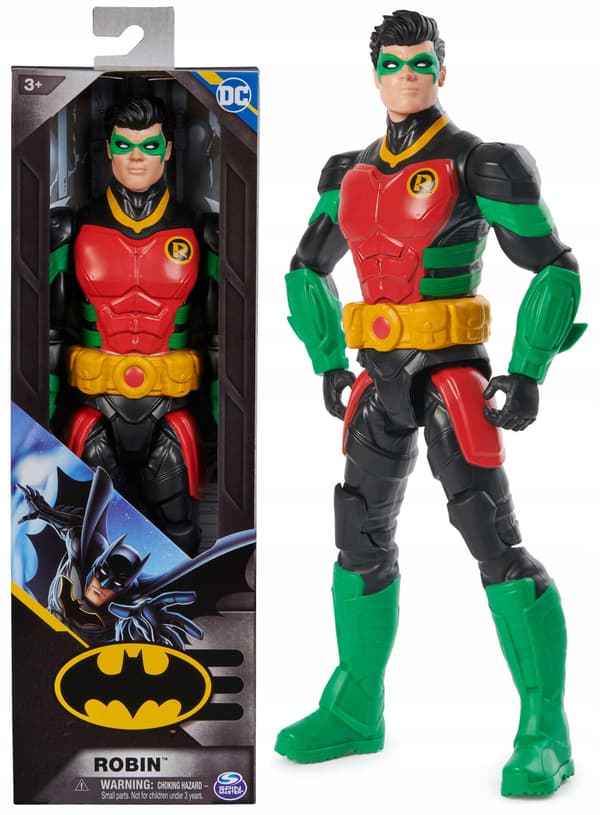 DC COMICS BATMAN ROBIN FIGURINE, 30 CM