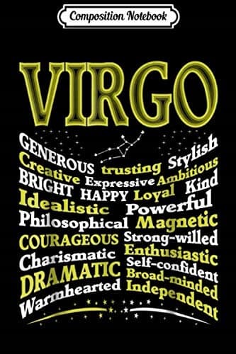 Composition Notebook: Virgo (The Virgin) 23 August – 20 September Journal/Not