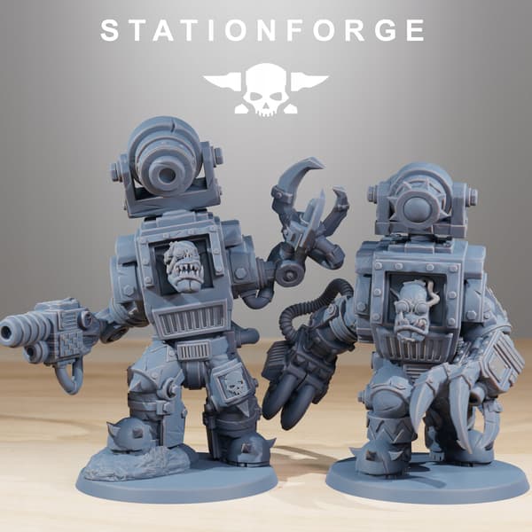 Orkaz Steelbrutes – Station Forge – 3D-utskrift