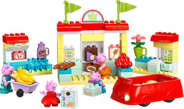 LEGO Duplo bricks – Peppa and the supermarket