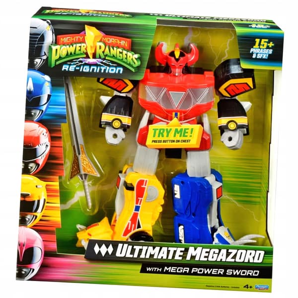 MIGHTY MORPHIN POWER RANGERS Ultimate Megazord, figurine