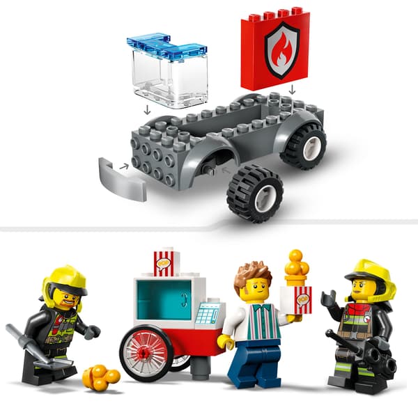 LEGO City 60375 Fire Station and Fire Engine