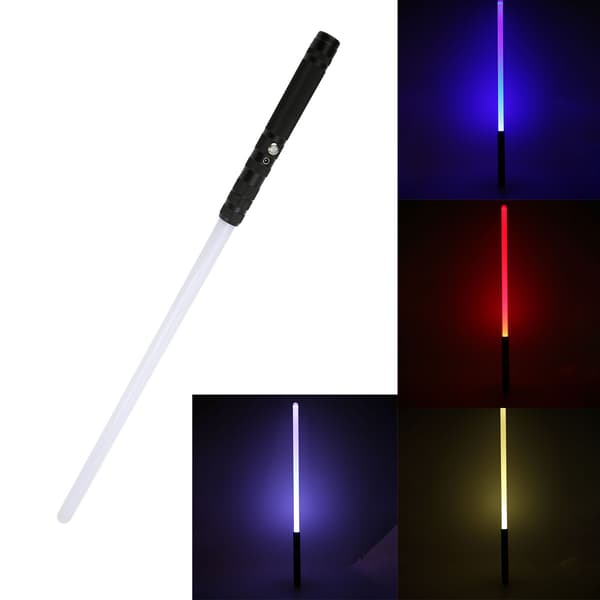 Metal-handled Mini LED Light Sword, 7 colours, sound-changing, Light MB