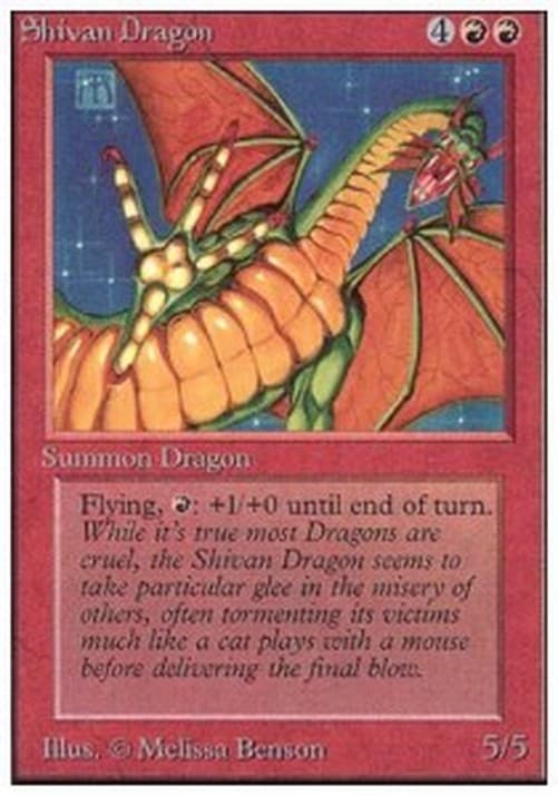 Magic: The Gathering Shivan Dragon
