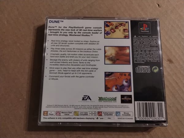 Dune PSX PS1 PlayStation (PSX)