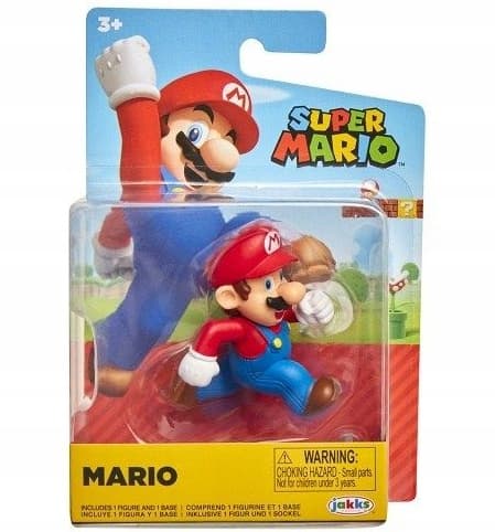 Super Mario – Mario figurine, 6 cm – 40999