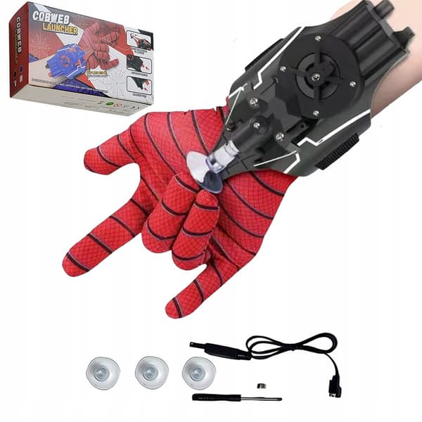 Spider-Man Web-Shooter Glove + Spider-Thread