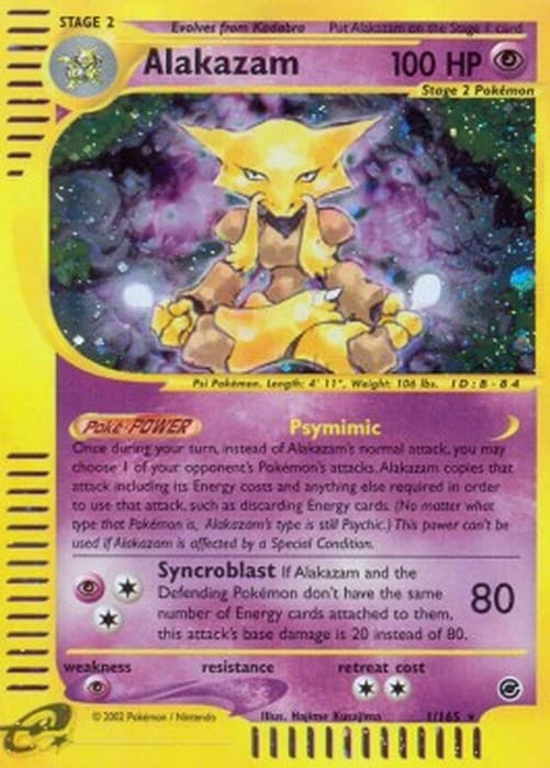 Pokemon TCG Alakazam