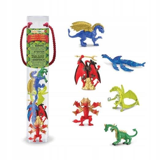 POWERFUL DRAGONS SET – SMALL FIGURINES by Safari Ltd – 685704