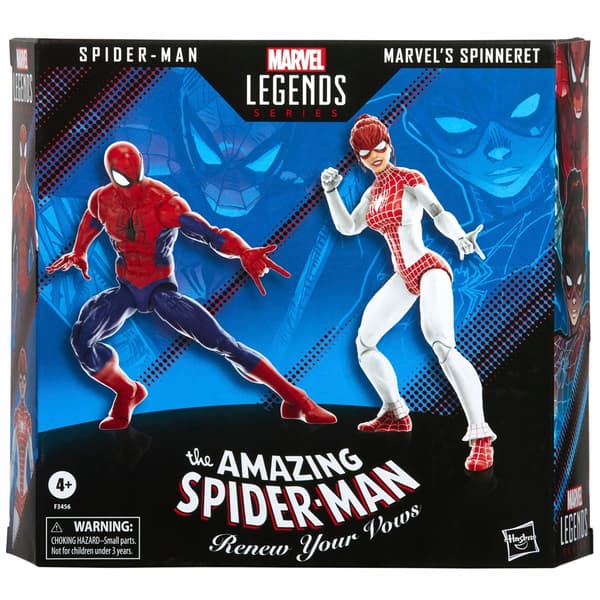 Spider-Man & Spinneret set from the Marvel Legends range