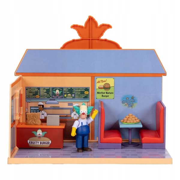 Jakks Pacific The Simpsons Krusty Burger play set, 6 cm, accessories