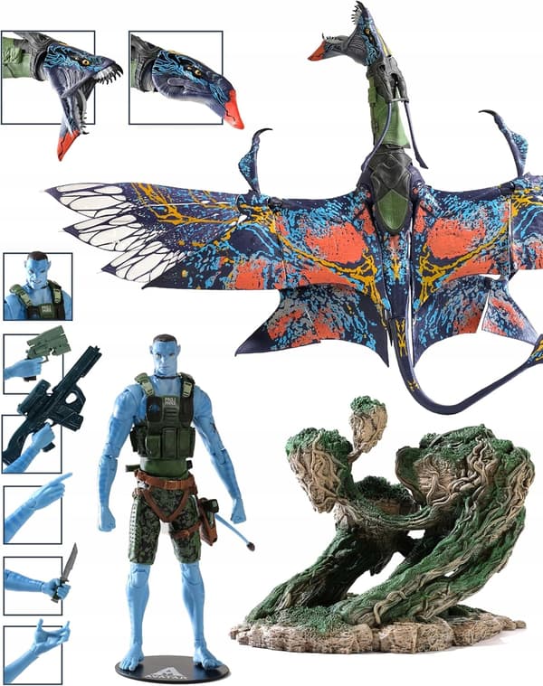 Quaritch Mega Banshee McFarlane SDCC Exclusive Gold Label