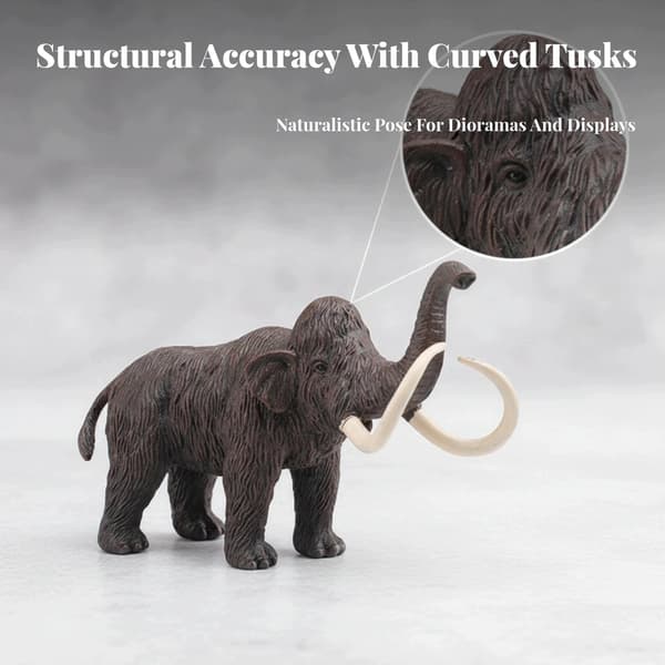 Unassembled PVC Ancient Pachyderm Textured Pl127-1748 209G