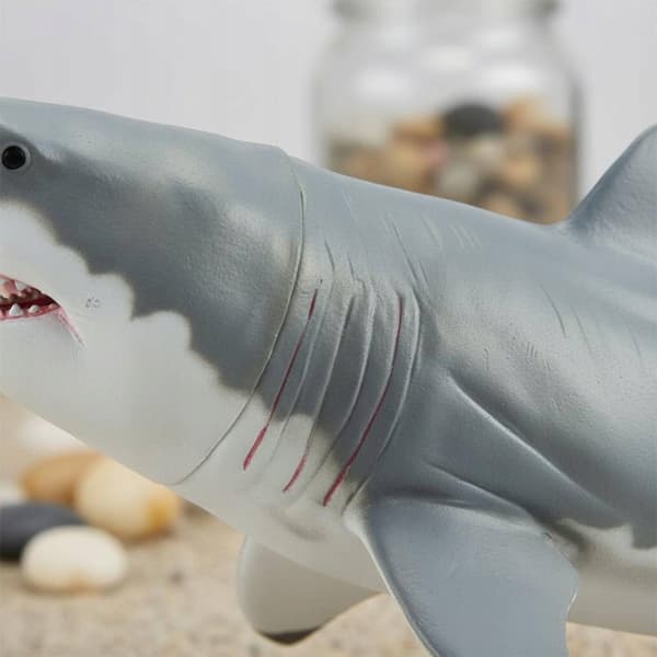 M Megalodon Shark Figurine