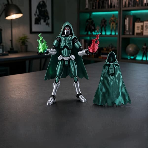 PLUSHCEWT Action Figures: 3D Set with Articulated Joints for Children