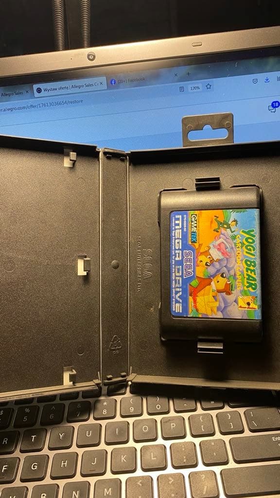 YOGI BEAR CARTOON CAPERS – SEGA MEGA DRIVE – Gamesoft