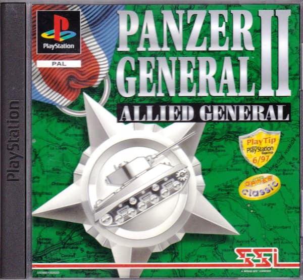 PANZER GENERAL II for Sony PlayStation (PSX)