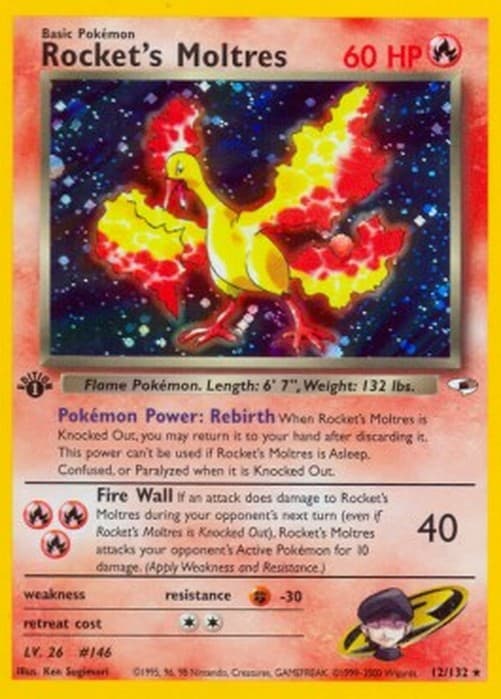 Pokemon Rocket's Moltres