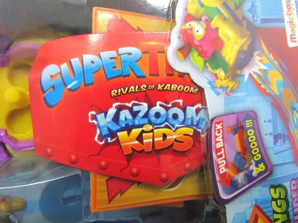 Super Things SUPER ZINGS SERIES 8 THINGS SLIDER RAMP 4 FIGURES
