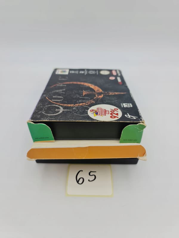 NINTENDO 64 QUAKE CARDBOARD BOX (PAL VERSION)