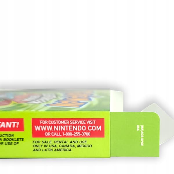Pokémon LeafGreen Game Boy Case + Cartridge