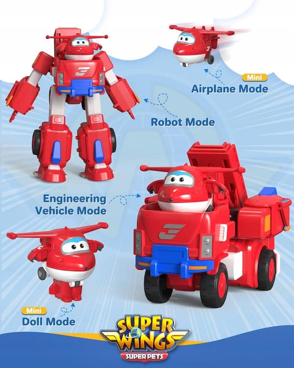 Auldey Super Wings – Jett’s Robo Rig – a robot for…