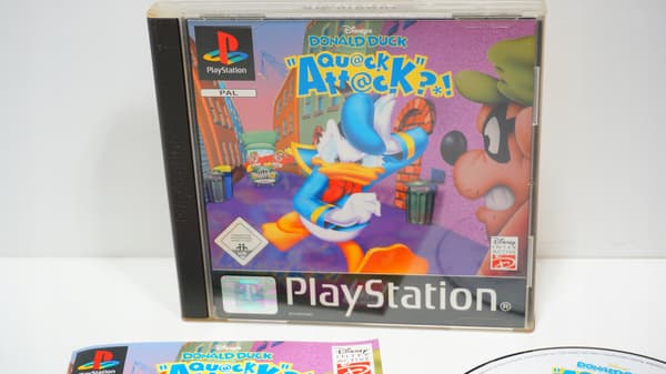 Donald Duck: Quack Attack (PS1) | Disney | In excellent condition!