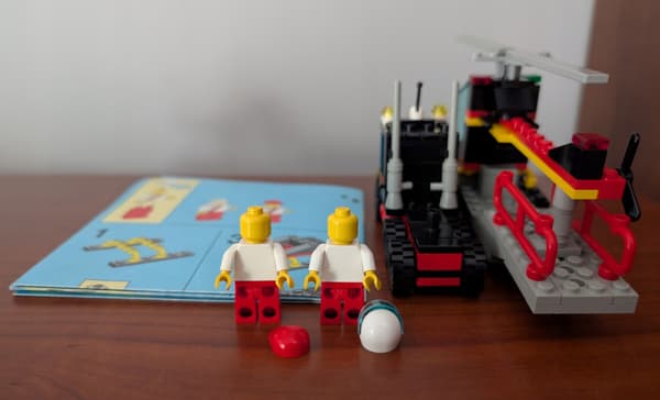 Lego 6357 Truck with Helicopter